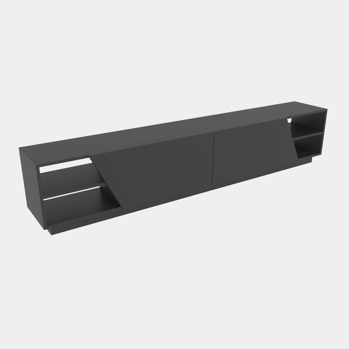 Hanah Home Rhodes Soporte de TV Antracita